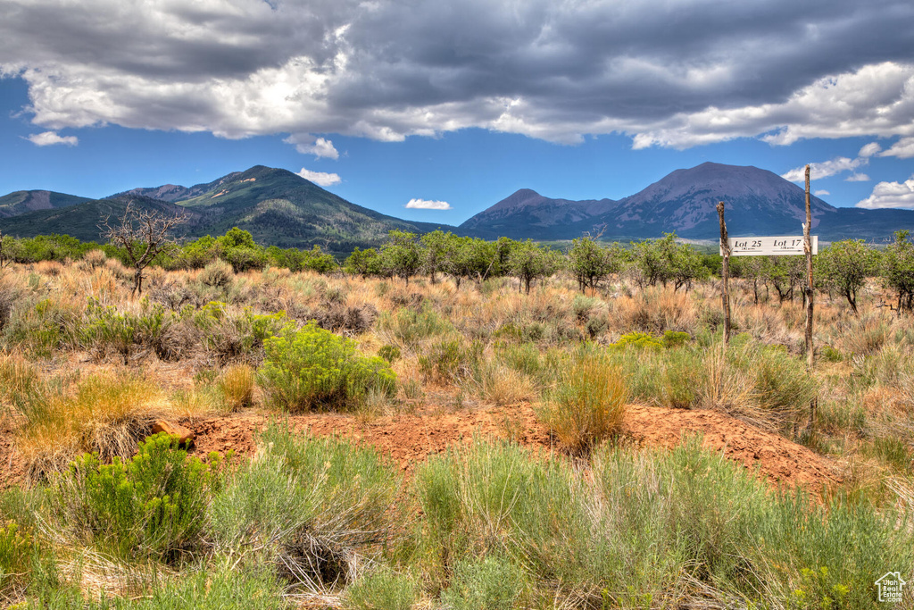 View of mountain view