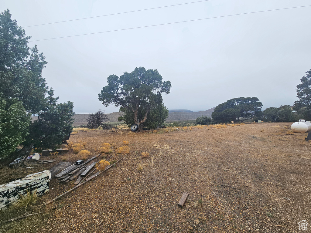 View of yard featuring a rural view