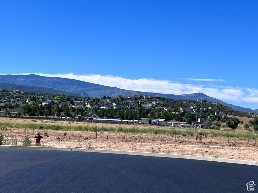 View of mountain feature featuring a rural view