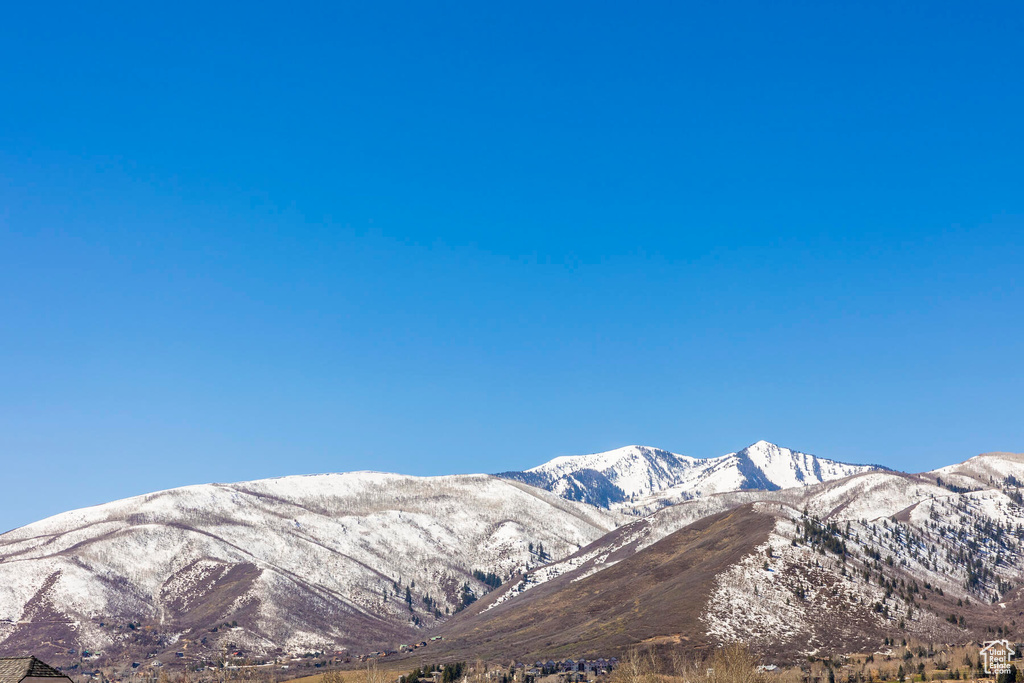 View of mountain view