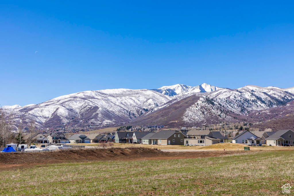 View of mountain view