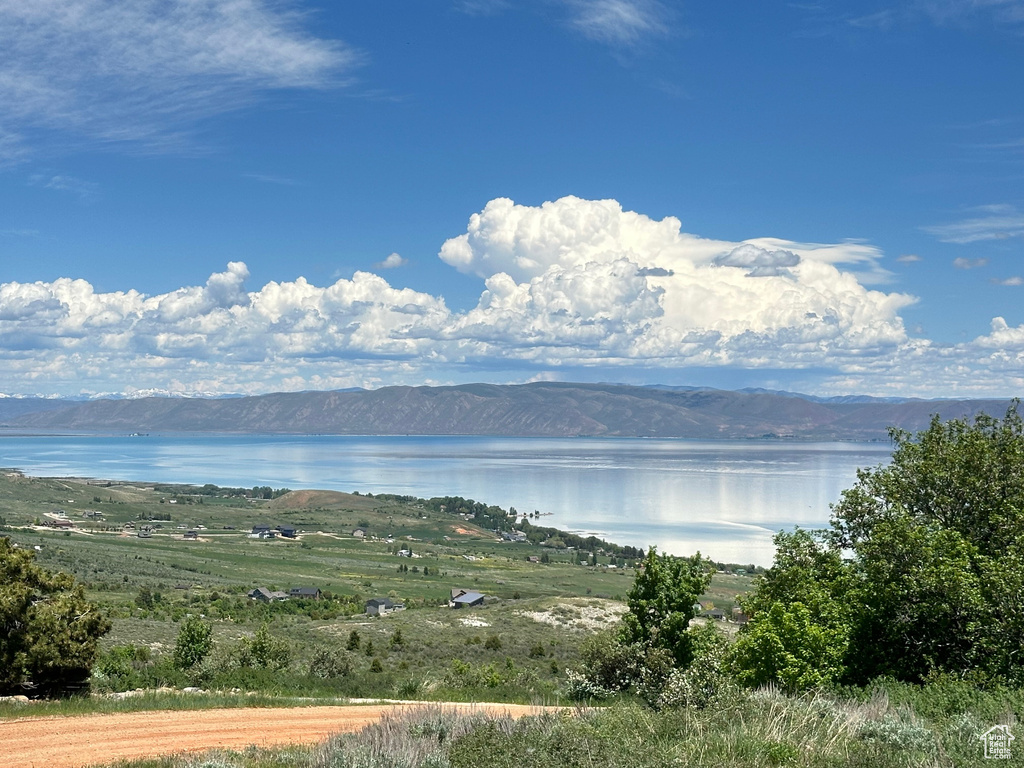 Property view of water featuring a mountain view