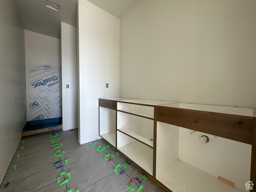 Unfurnished bedroom featuring hardwood / wood-style floors