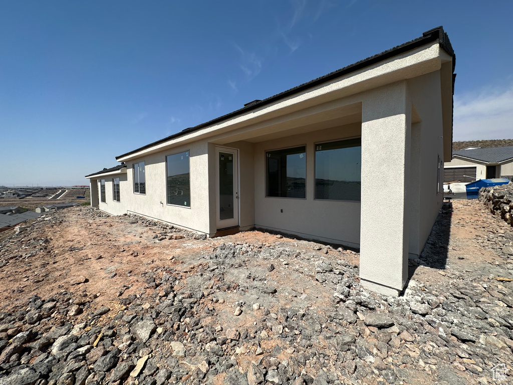 View of rear view of house