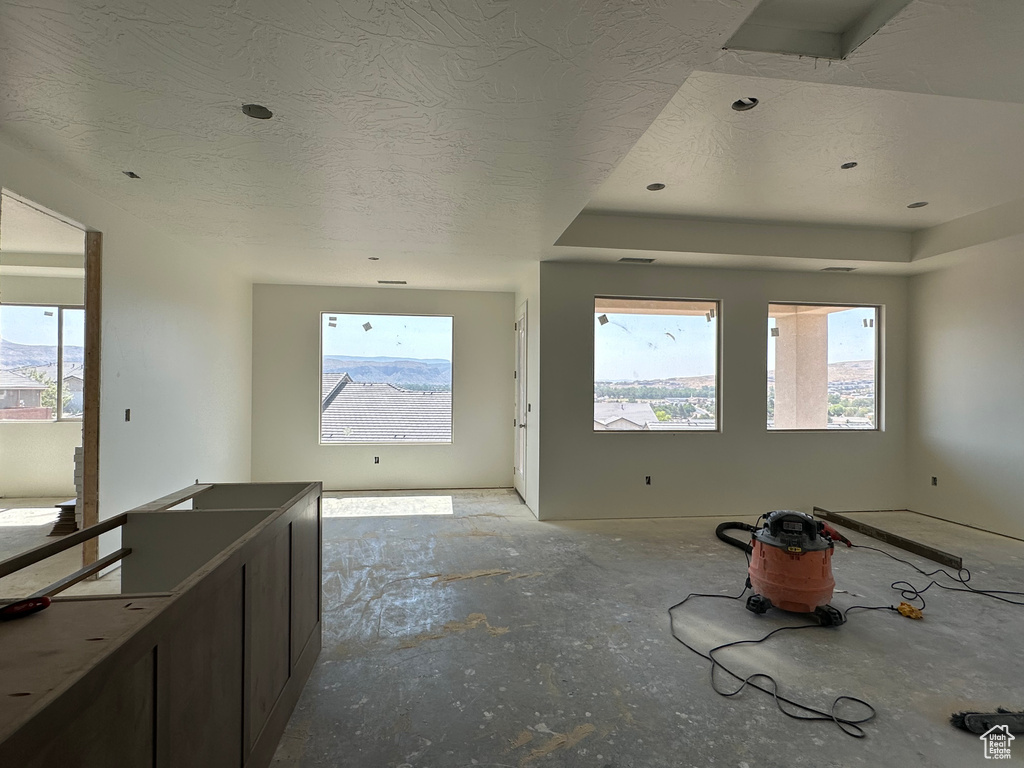 View of unfurnished living room