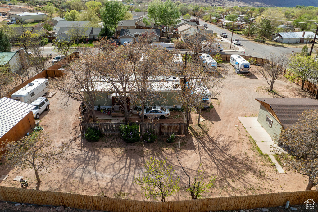 View of birds eye view of property