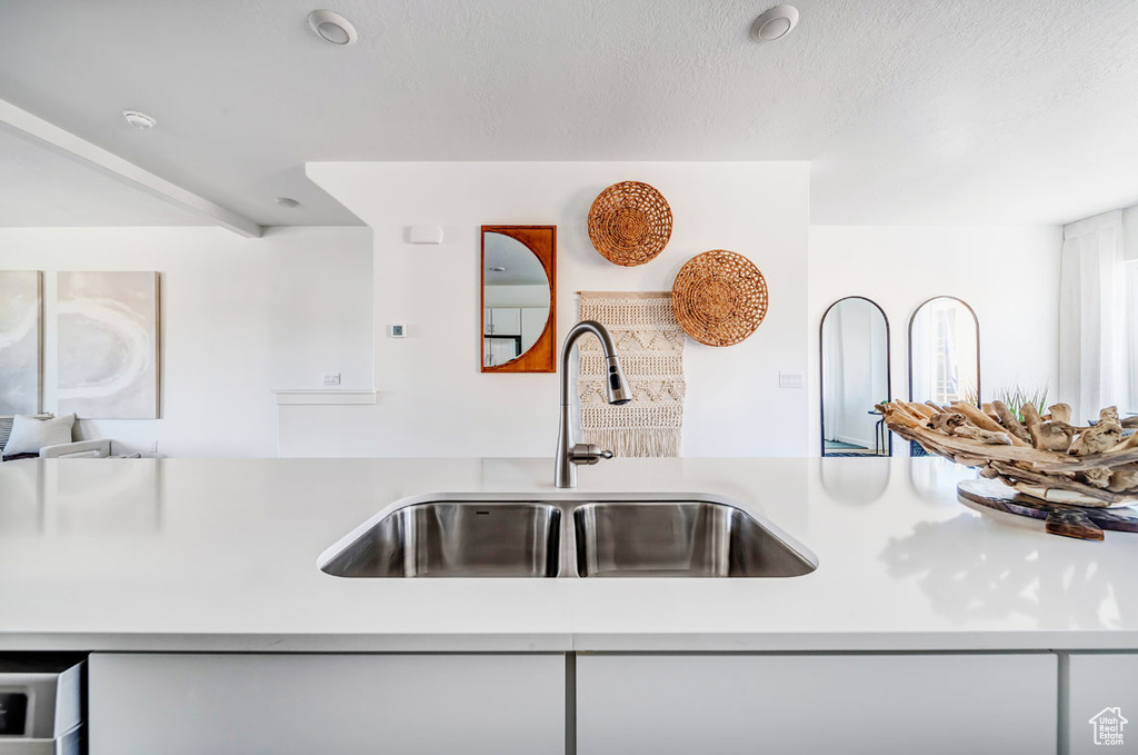 Kitchen featuring sink