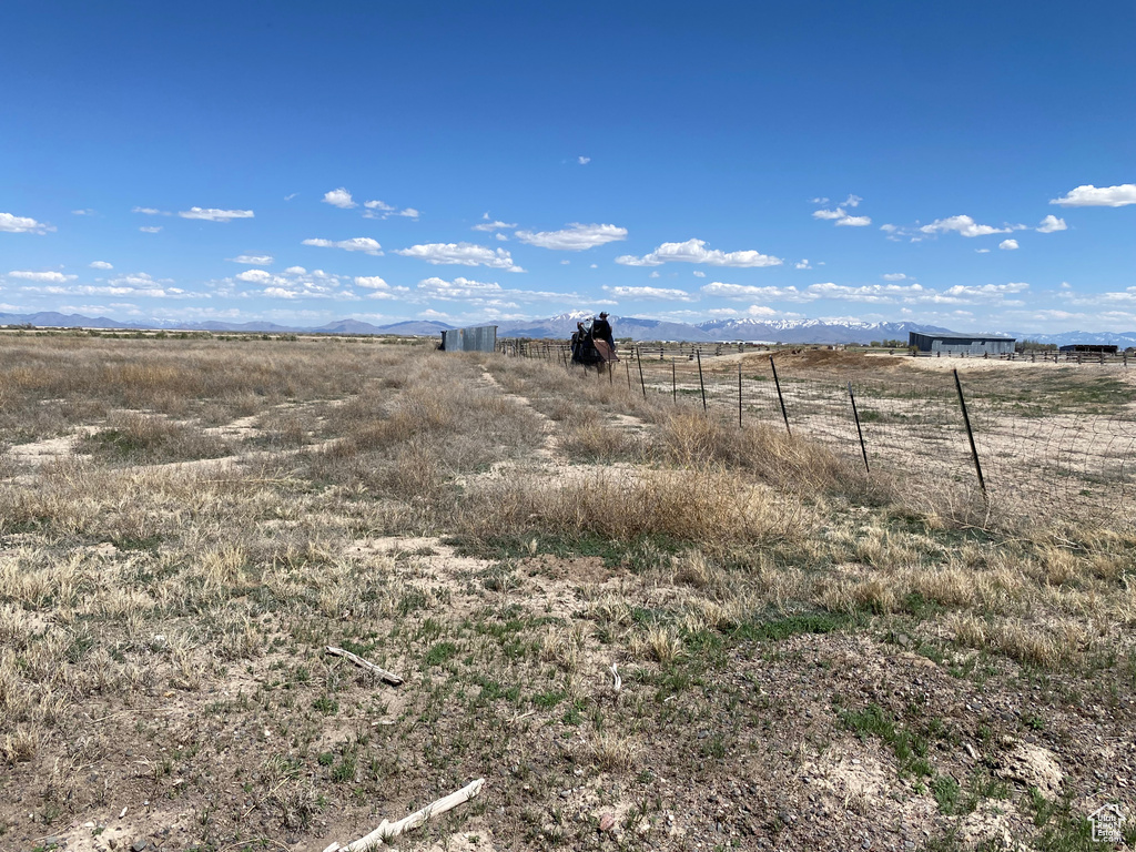 Exterior space with a rural view