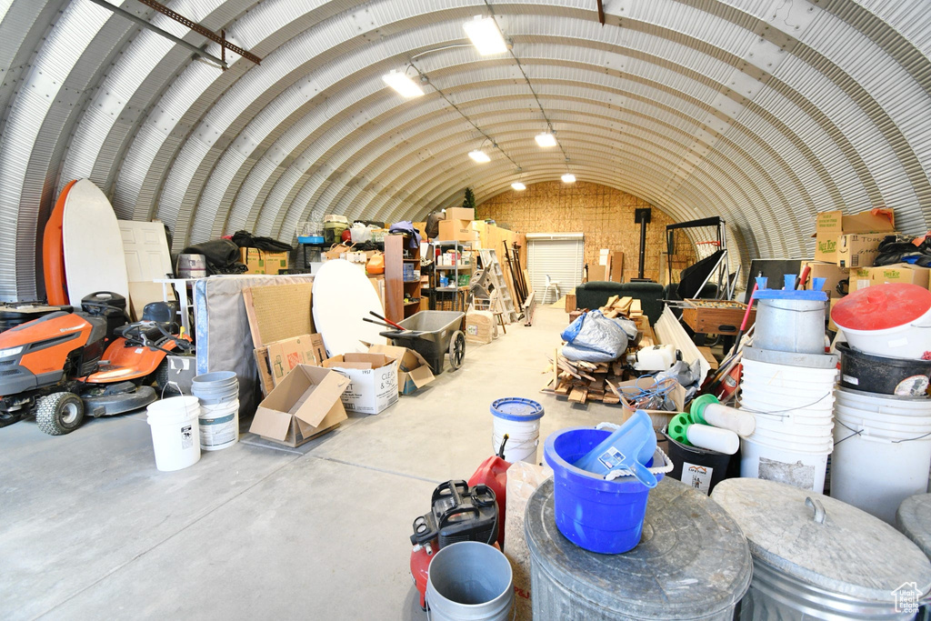 View of storage area