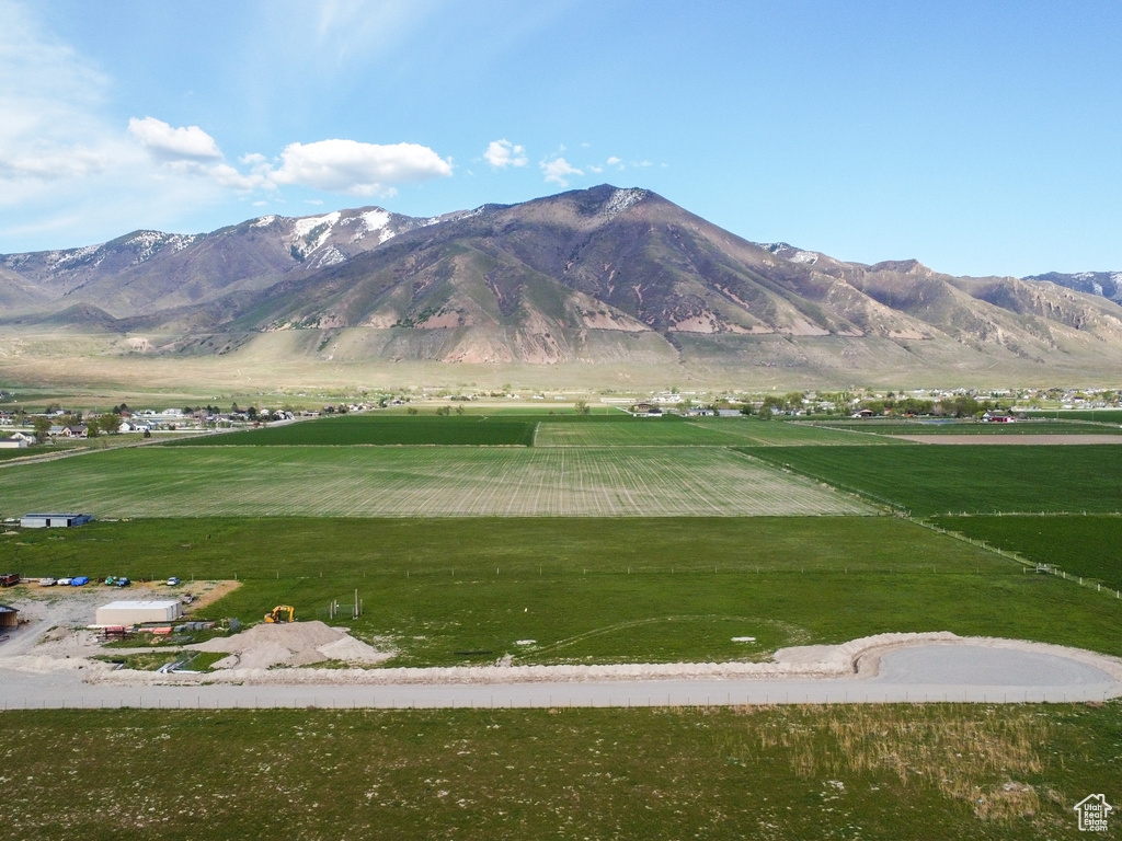 View of mountain feature featuring a rural view