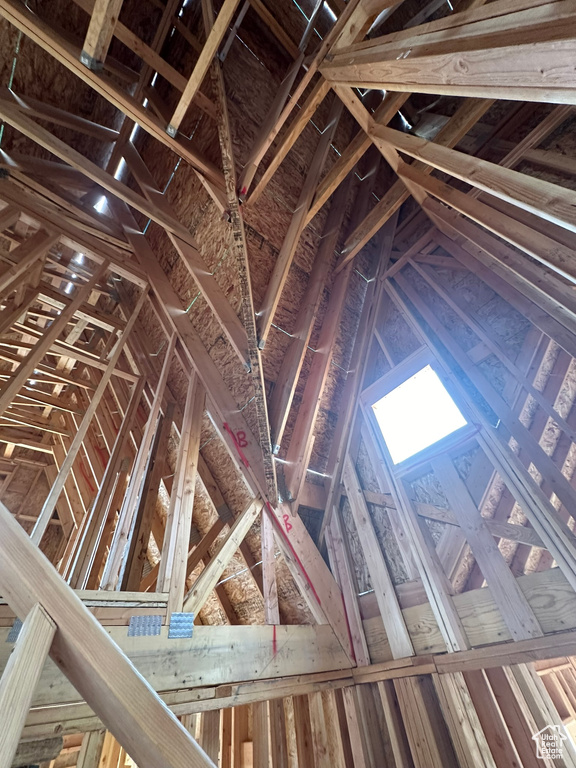 View of attic