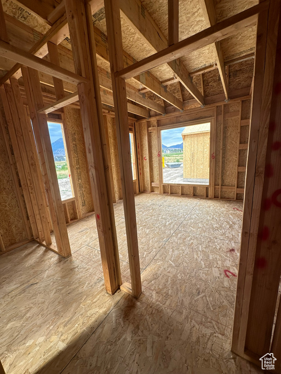 View of attic