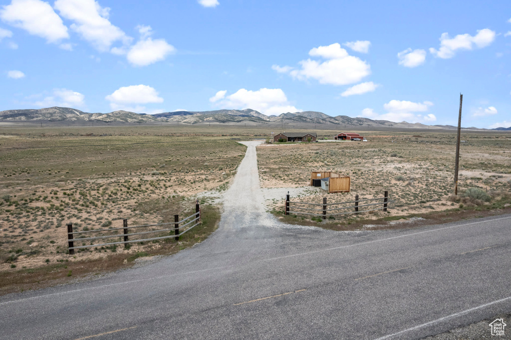 Exterior space with a rural view