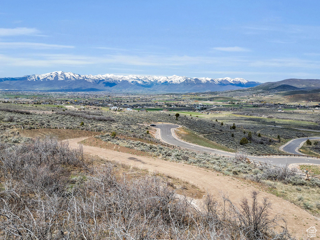 View of mountain view