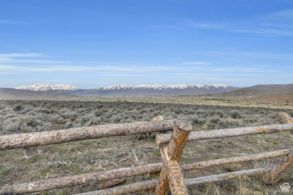 View of mountain view