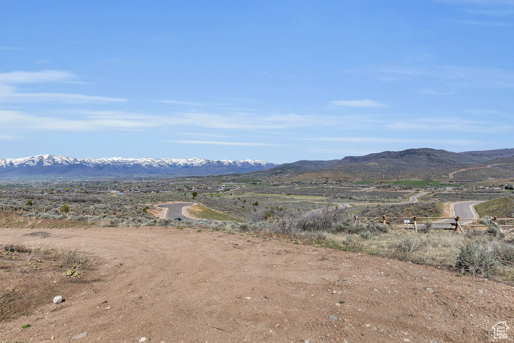 View of mountain view