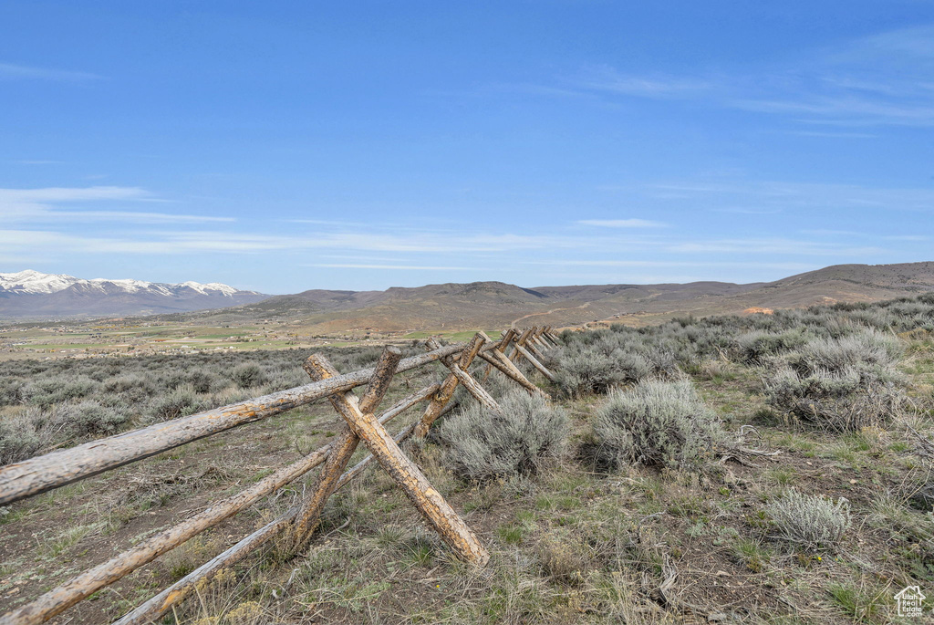 View of mountain feature