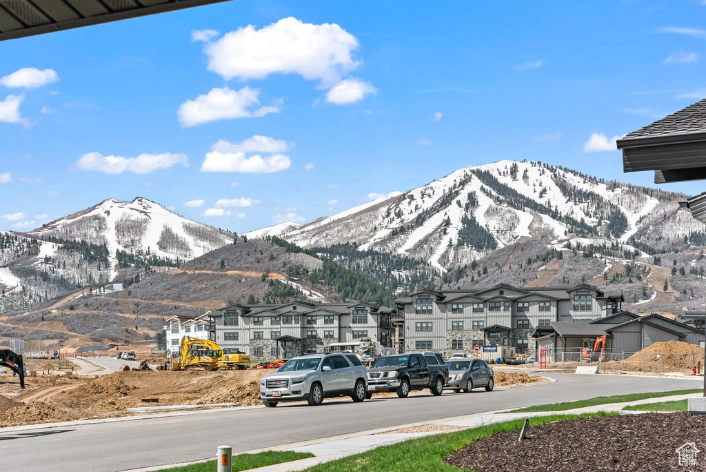 View of property view of mountains