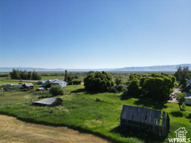 Exterior space with a rural view