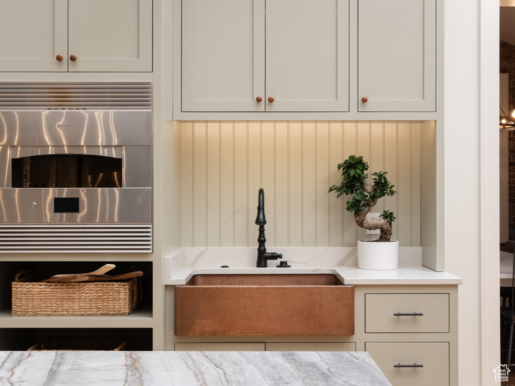 Mudroom with sink