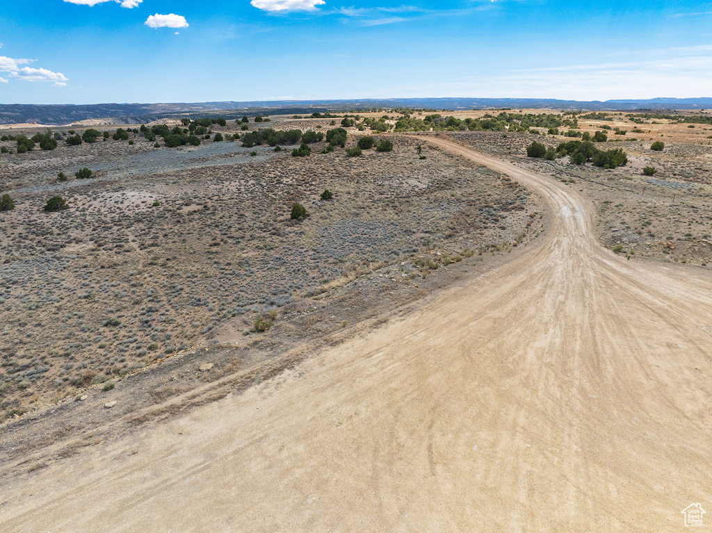 Bird's eye view featuring a rural view