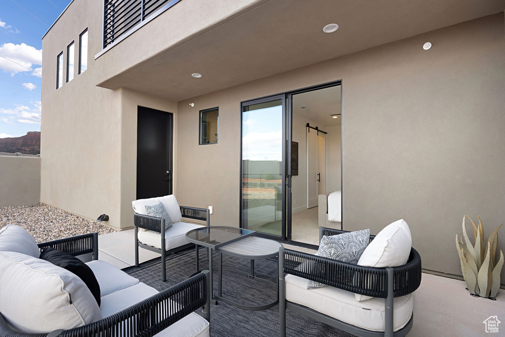 View of patio / terrace with outdoor lounge area