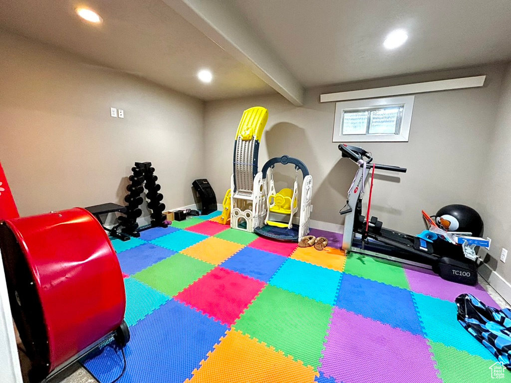 View of workout room