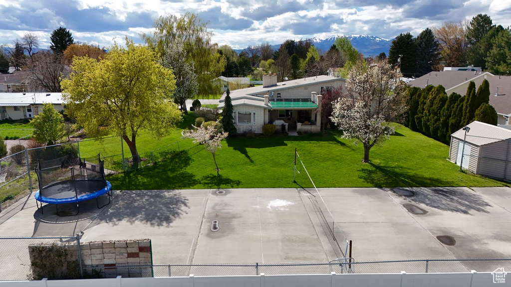 View of birds eye view of property