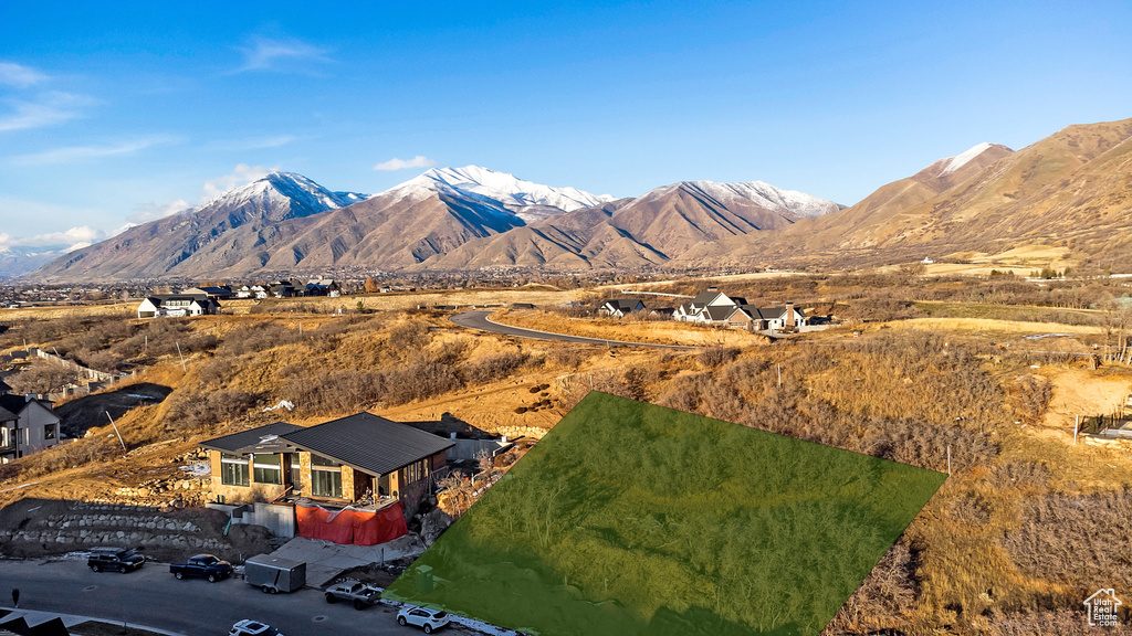 View of property view of mountains