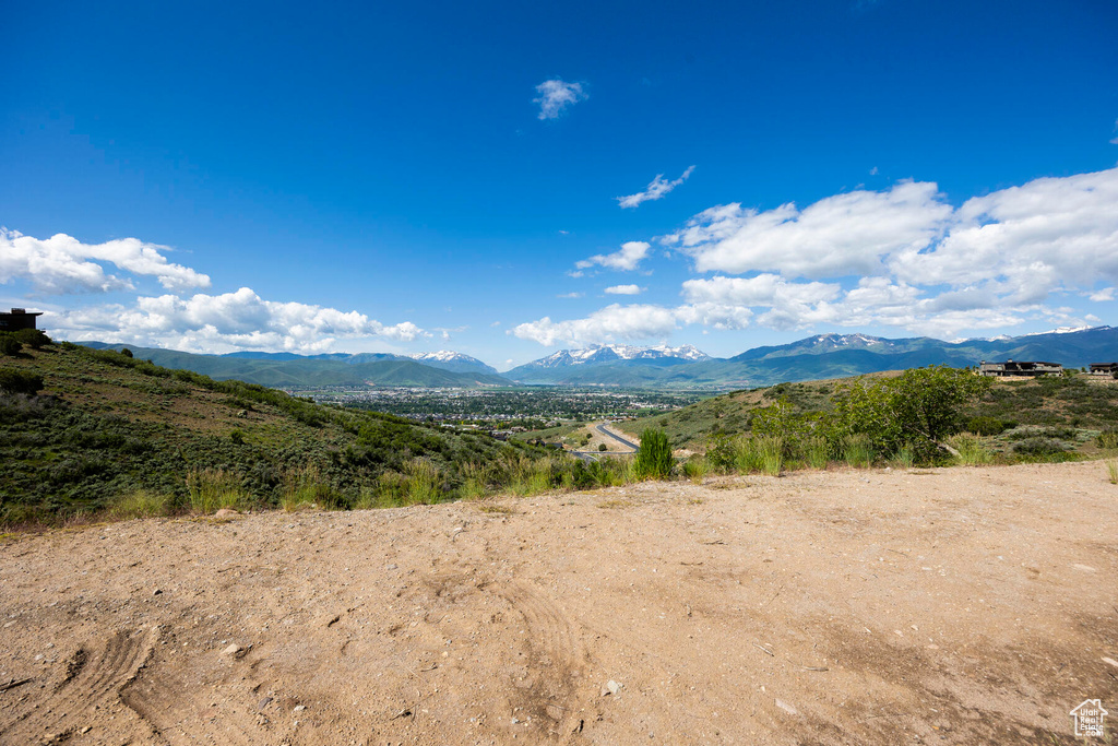 View of mountain view