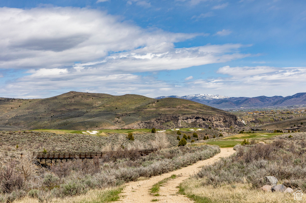 View of mountain view