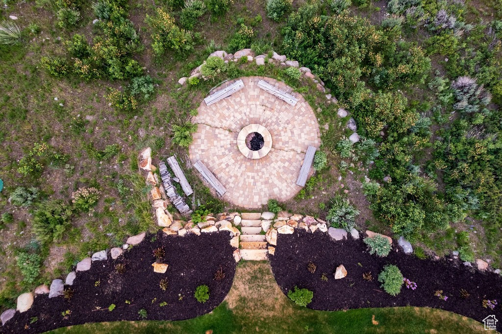 View of birds eye view of property