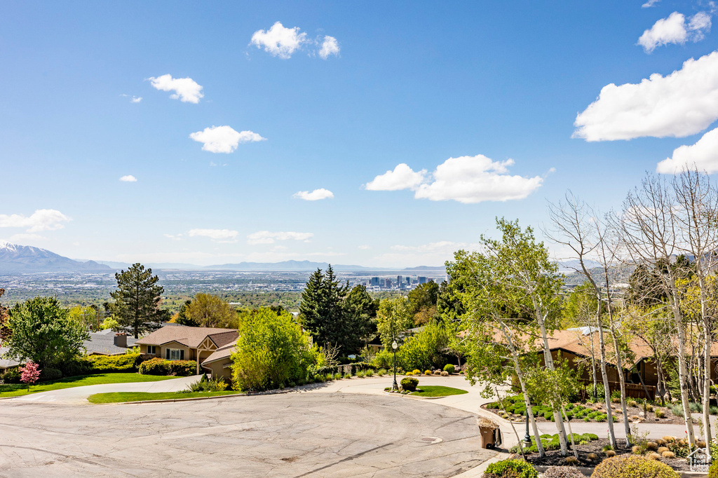 View of property view of mountains