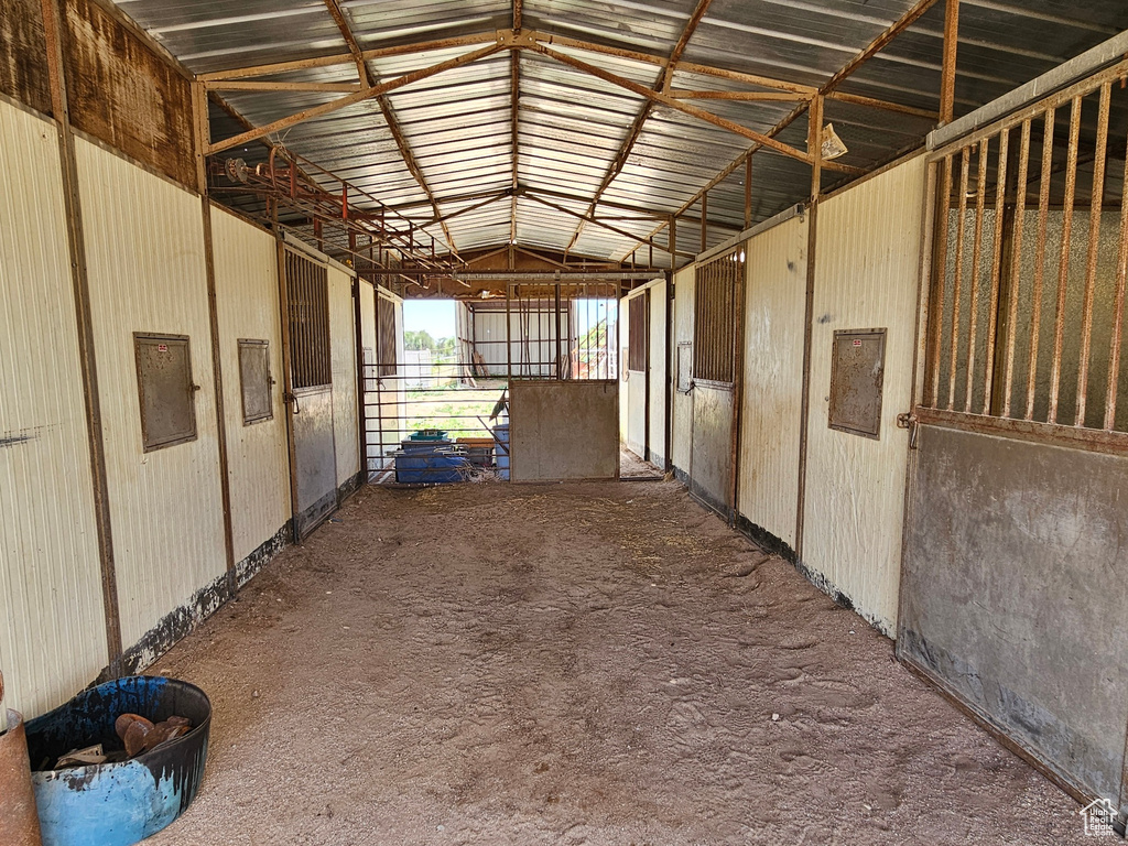 View of stable