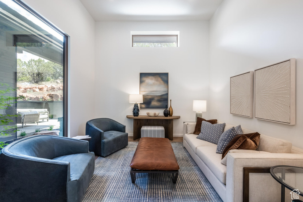 View of living room