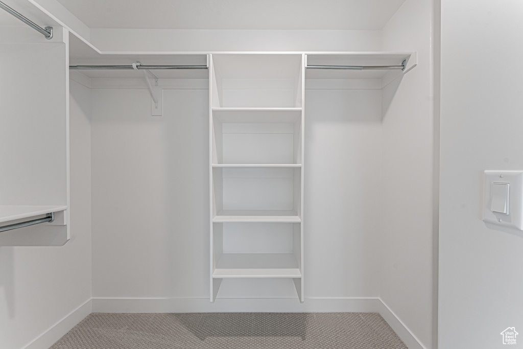 View of spacious closet