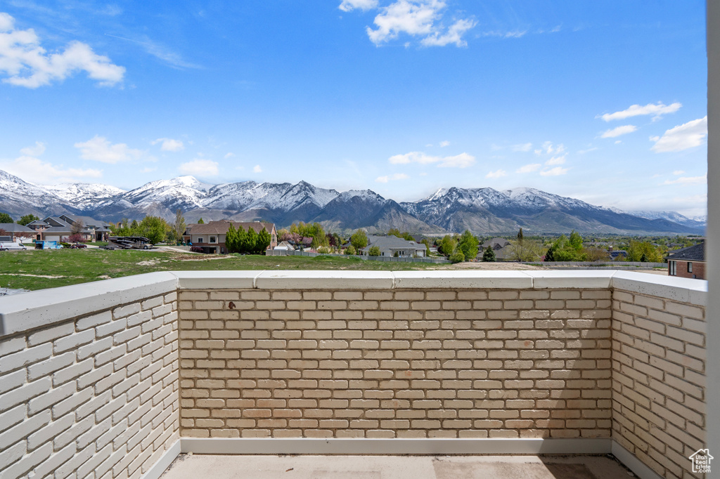 View of property view of mountains