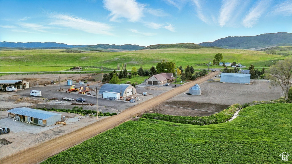 View of rural area featuring mountains