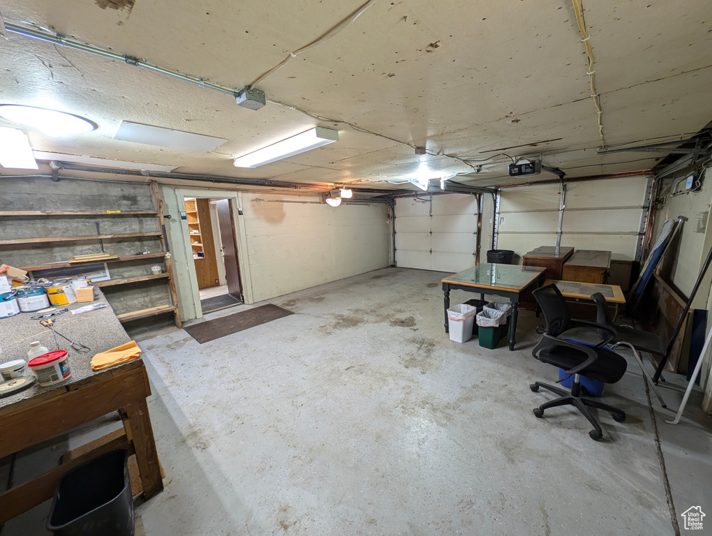 View of basement