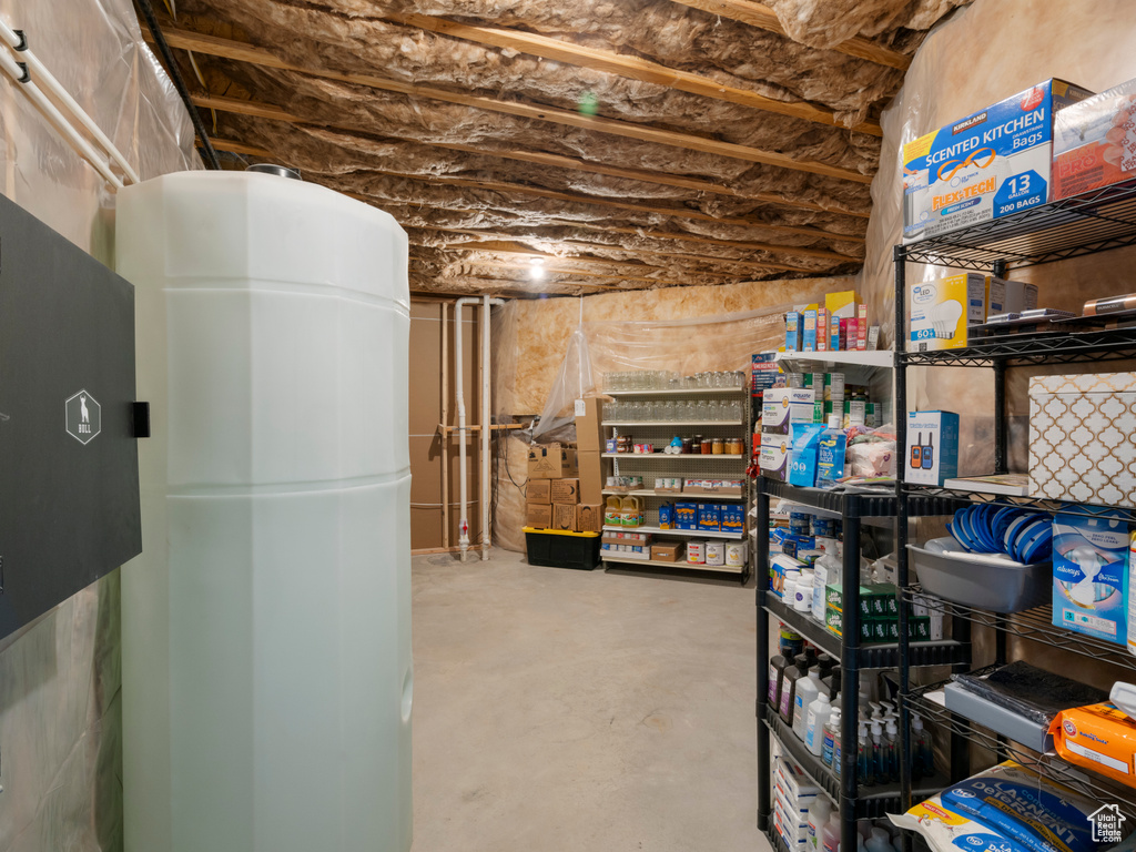 View of basement