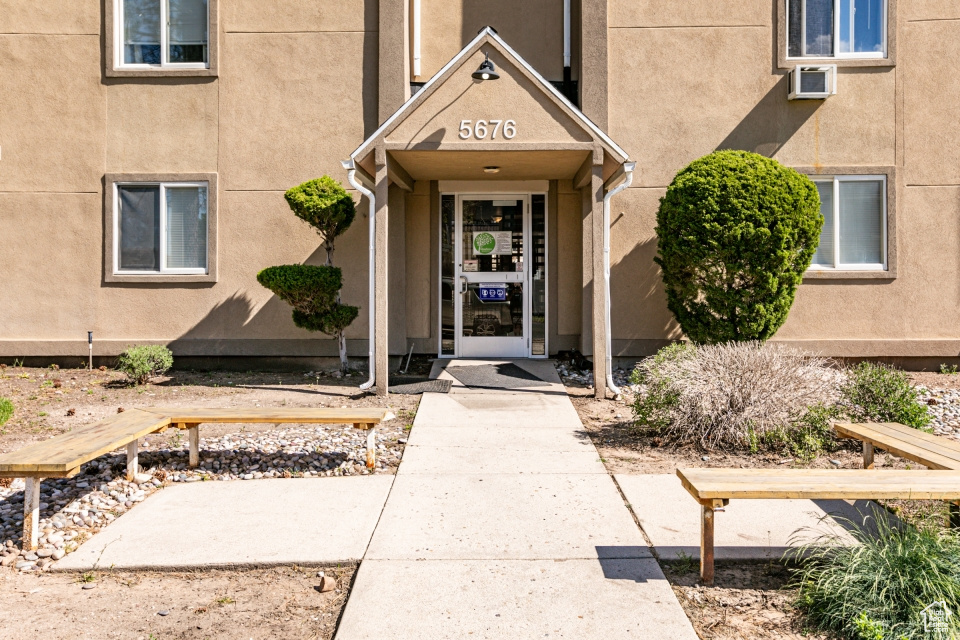 View of entrance to property