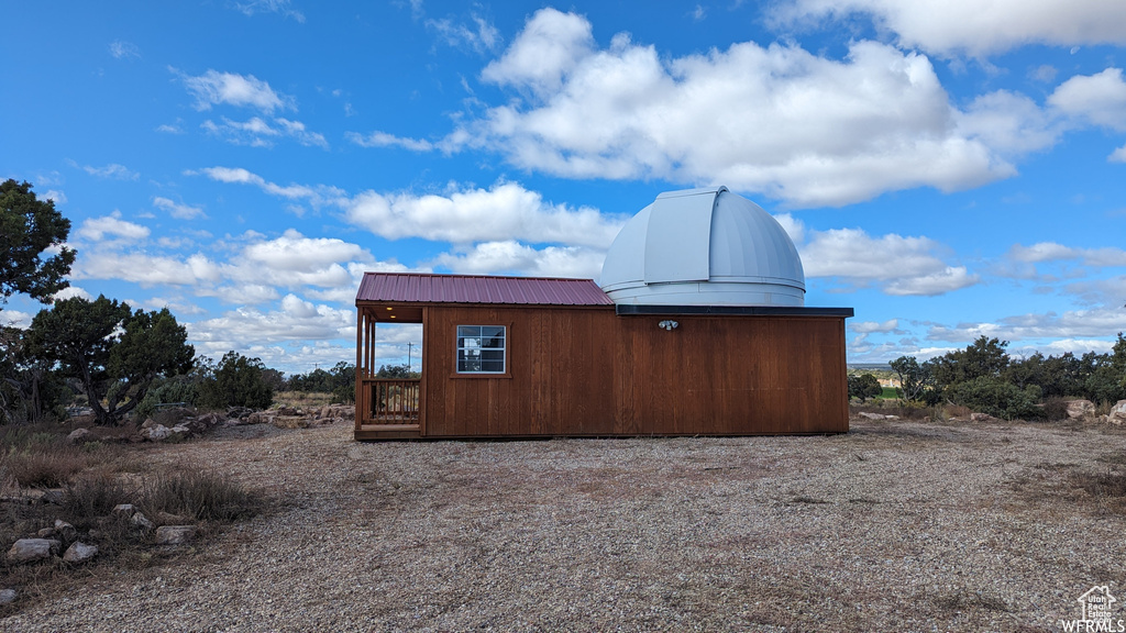 View of property exterior