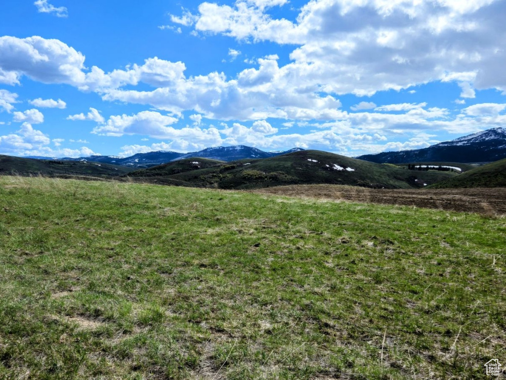 View of property view of mountains