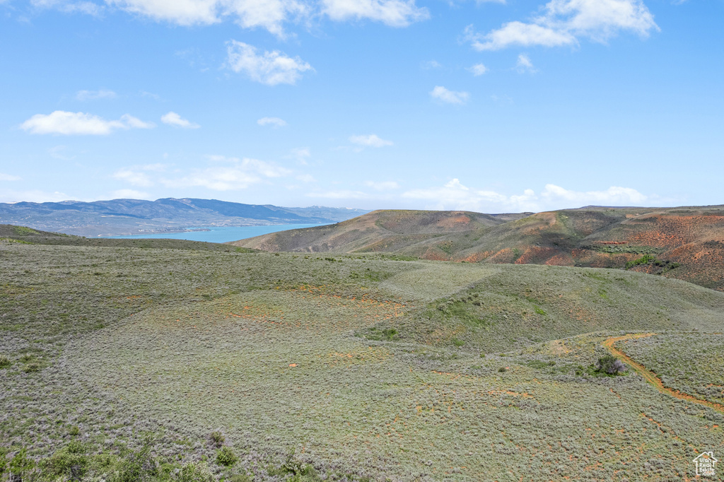 View of mountain background