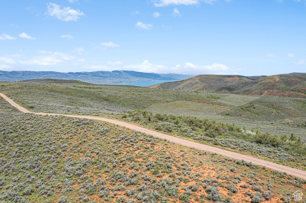 View of mountain background