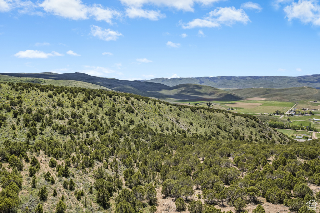 View of mountain backdrop