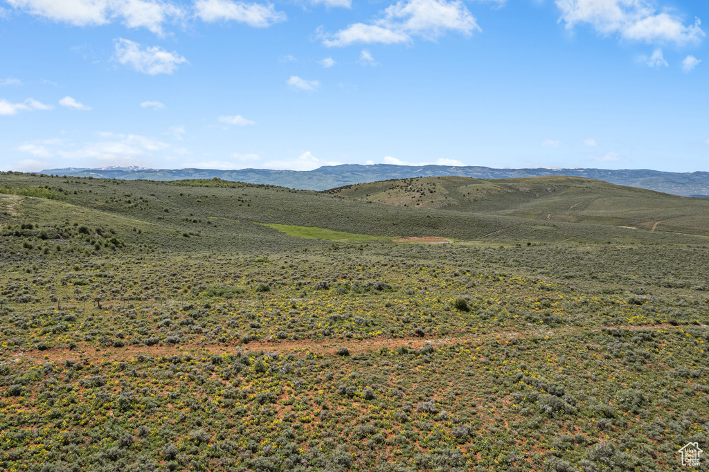 View of mountain background