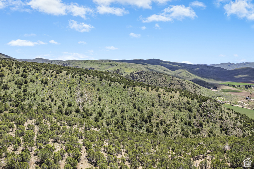 View of mountain backdrop