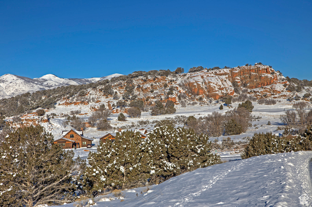 View of mountain view