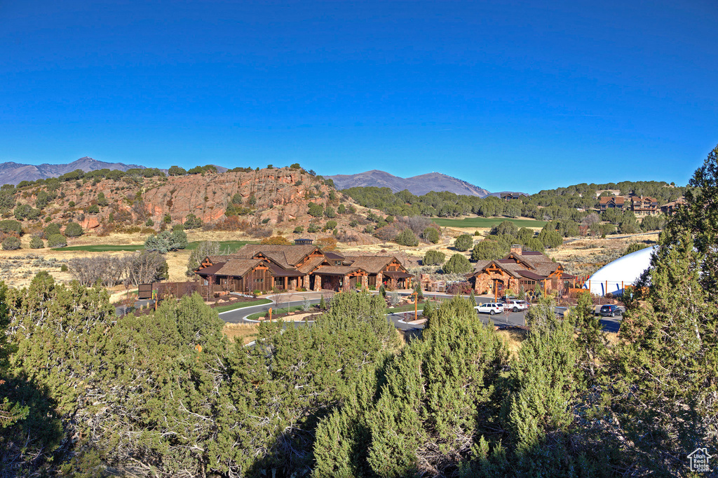 View of property view of mountains